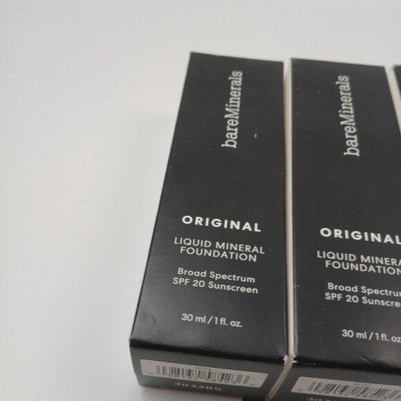 Bare Minerals - Liquid Mineral Foundation - Neutral Deep 29 - Lot Of 3 Any que - Picture 2 of 8